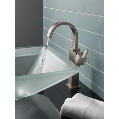 Main product image of Vero 1 Handle Vessel Bathroom Faucet (Stainless), 753LF-SS