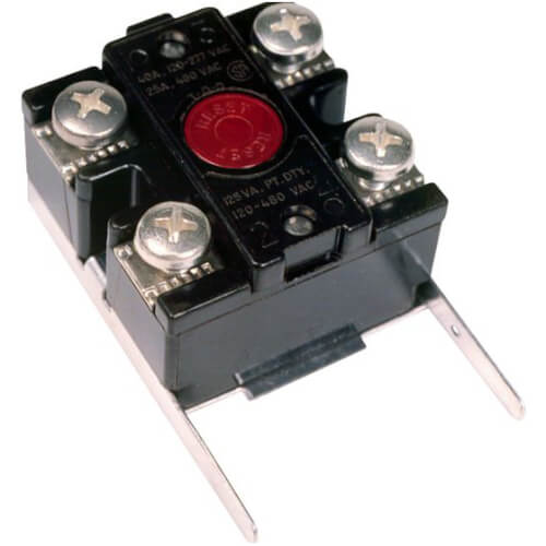 Main product image of Electric Water Heater Limit, 170 Degree F Fixed Setting, DPST, Open On Rise, Manual Reset