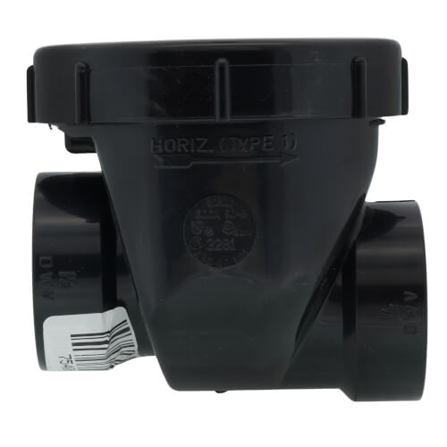 Main product image of 1-1/2" ABS Backwater Valve w/ Hub