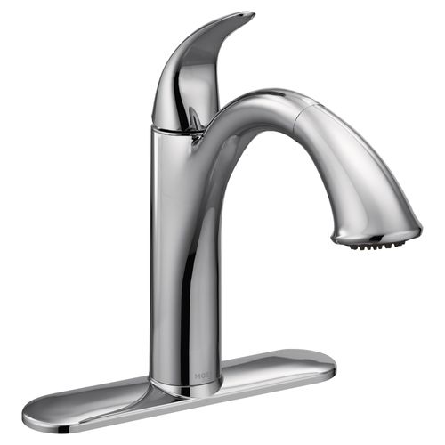 Main product image of Camerist 1 Handle Pullout Kitchen Faucet, 1.5 GPM, 7545C (Chrome)