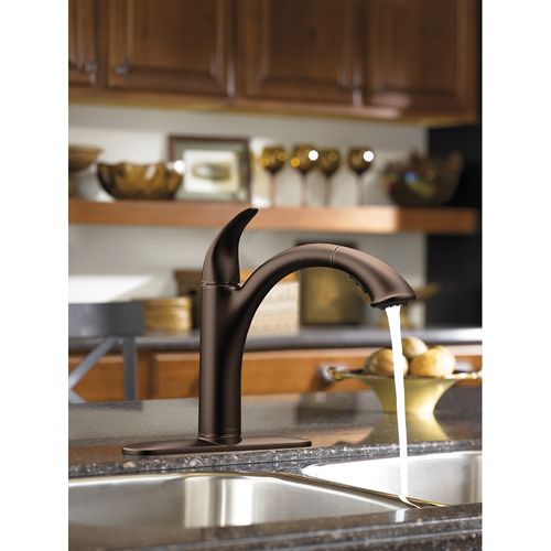 Main product image of Camerist 1 Handle Pullout Kitchen Faucet, 1.5 GPM, 7545ORB (Oil Rubbed Bronze)