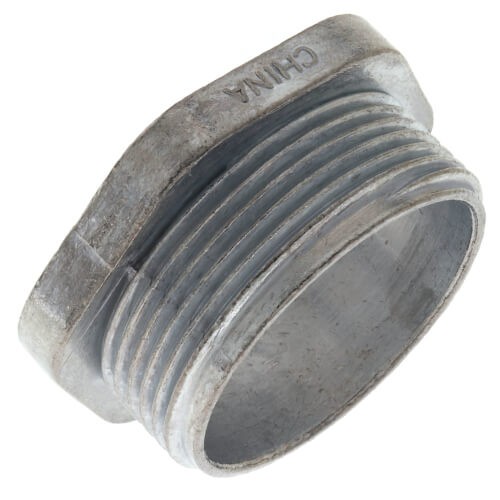 Main product image of 1-1/2" Rigid Zinc Conduit Chase Nipple