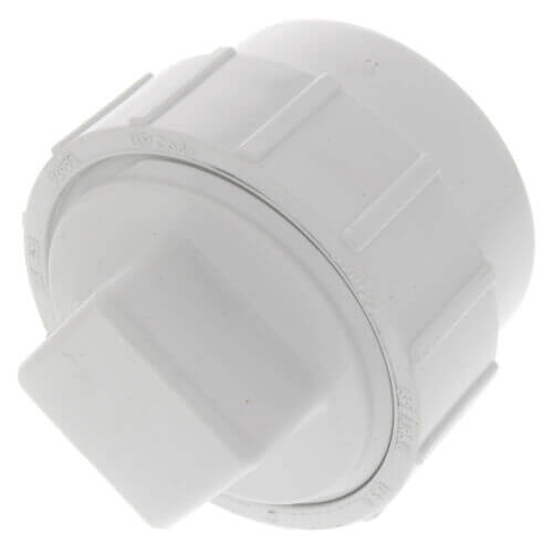 755502 IPEX 755502 2" PVC DWV Fitting Cleanout Adapter w/ Plug