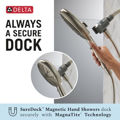 Main product image of 6-Setting Suredock Magnetic Hand Shower (Satin Nickel), 75613SN