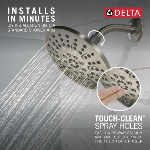 Main product image of 4 Setting Shower Head (Spotshield Brushed Nickel), 75617SN