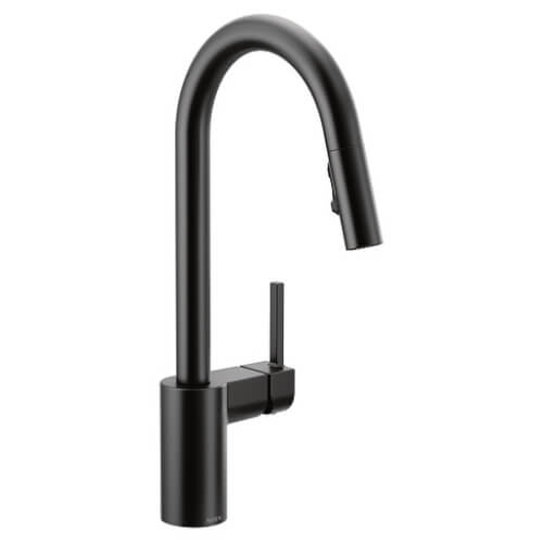 Main product image of Align Single Handle High Arc Pulldown Kitchen Faucet (Matte Black), 7565BL