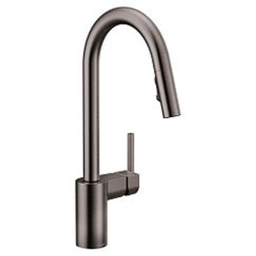 Main product image of Align 1 Handle Pulldown Kitchen Faucet (Black Stainless), 7565BLS