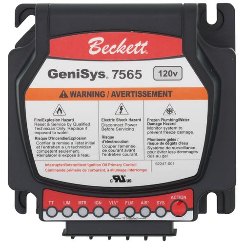 7565U R.W. Beckett 7565U 7565 GeniSys 120V Advanced Oil Burner Control