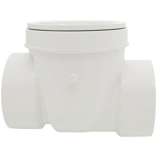 Main product image of 3" PVC Backwater Valve w/ Sewer Hub