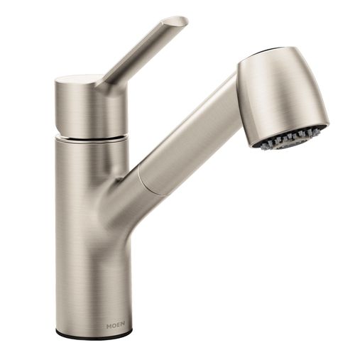Main product image of Method Spot Resist Stainless 1 Handle Pullout Kitchen Faucet, 7585SRS