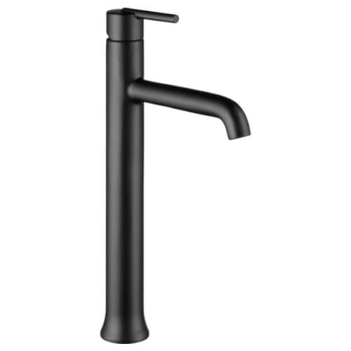 Main product image of Trinsic Single Handle Vessel Bathroom Faucet (Matte Black), 759-BL-DST