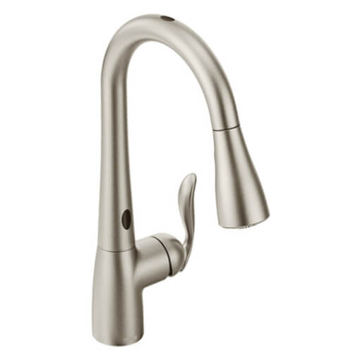 Arbor w/ MotionSense Single-Handle High Arc Pull-down Kitchen Faucet (Spot Resist Stainless)