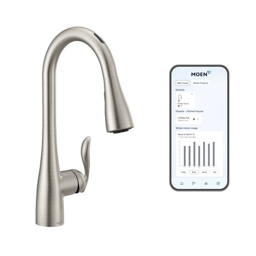 Main product image of Arbor 1 Handle Pulldown Kitchen Faucet, 1.5 GPM, 7594EVSRS (Spot Resist Stainless)