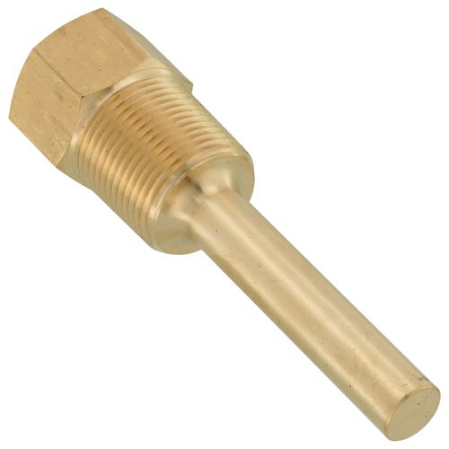 Main product image of 3/4" NPT Stepped Shank Thermowell with 4" Stem, 2-1/2" Insertion