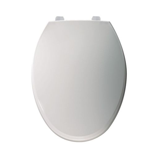Main product image of Elongated Hospitality Plastic Toilet Seat, STA-TITE (White)