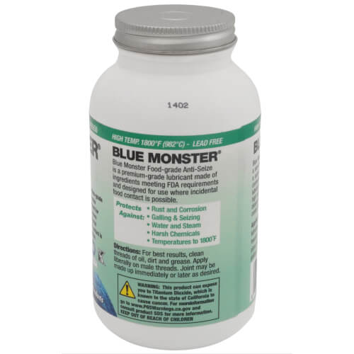 Main product image of Blue Monster Food-Grade Anti-Seize Lubricant (18 oz.)