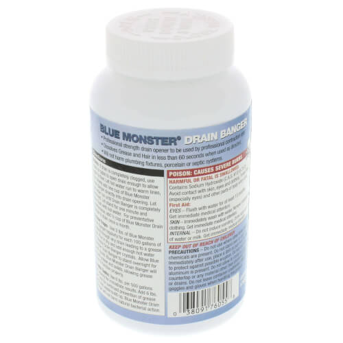 Blue Monster Drain Banger Drain Cleaner (1 lb.)