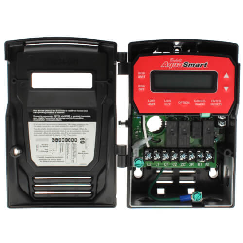 AquaSmart Boiler Temp. Control (120V), Oil w/ Temp. ONLY Sensor (120V Burner Circuit)
