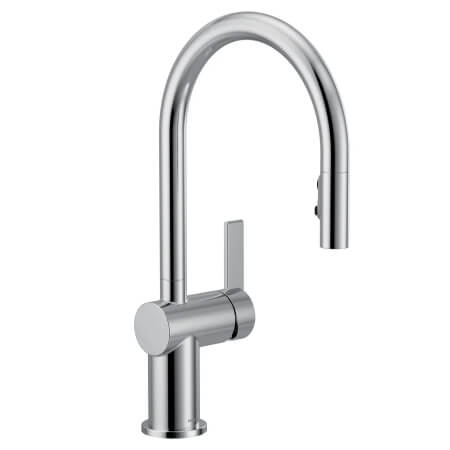 Main product image of Cia Single Handle High Arc Pulldown Kitchen Faucet (Chrome), 7622, 7622-MOEN