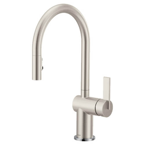 7622srs Moen 7622srs Cia Spot Resist Single Handle High Arc Pulldown Kitchen Faucet 