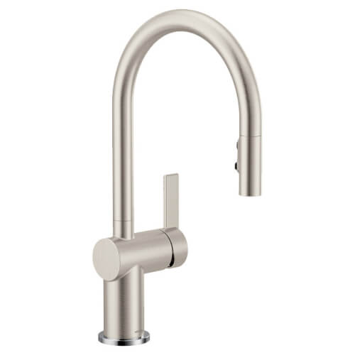 Main product image of Cia Spot Resist Single Handle High Arc Pulldown Kitchen Faucet (Stainless Steel), 7622SRS