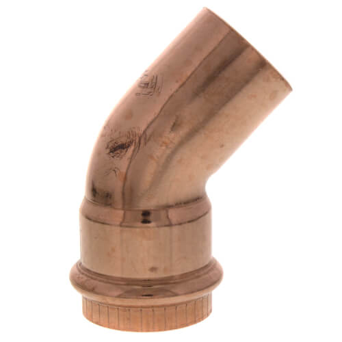 Main product image of 1-1/2" ProPress x FTG Copper 45° Street Elbow