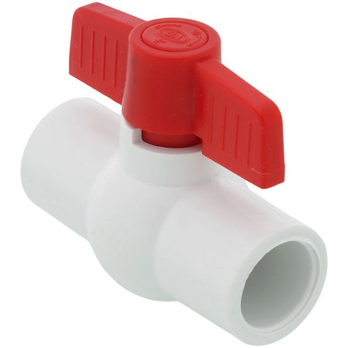 Main product image of 1/2" 770N Economy PVC Ball Valve - Solvent Ends