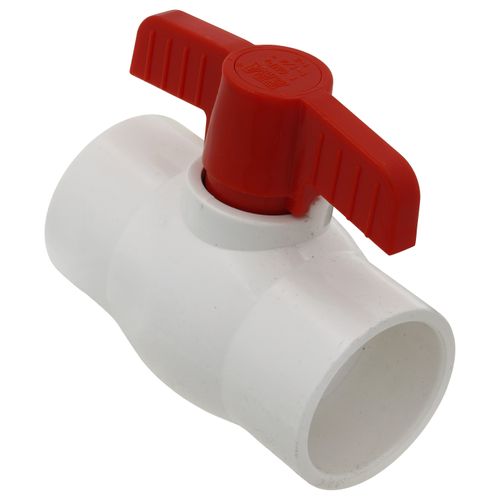 Main product image of 1-1/4" 770N SCH 40 Economy PVC Ball Valve - Solvent Ends