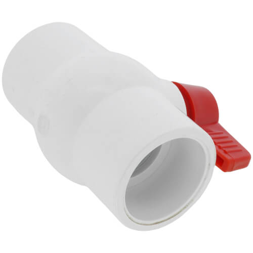 Main product image of 1-1/2" 770N Economy PVC Ball Valve - Solvent Ends
