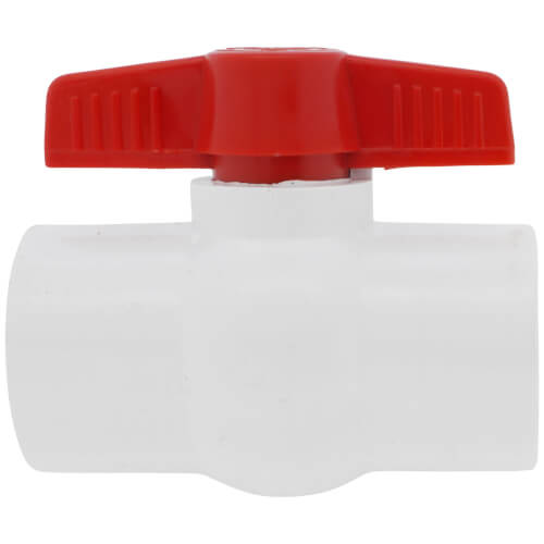 Main product image of 1-1/2" 770N Economy PVC Ball Valve - Solvent Ends