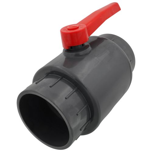 Main product image of 6" 770N SCH 80 Economy PVC Ball Valve - Solvent Ends