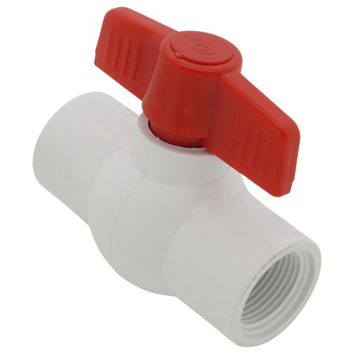 Main product image of 3/4" 770N Economy PVC Ball Valve - Threaded Ends
