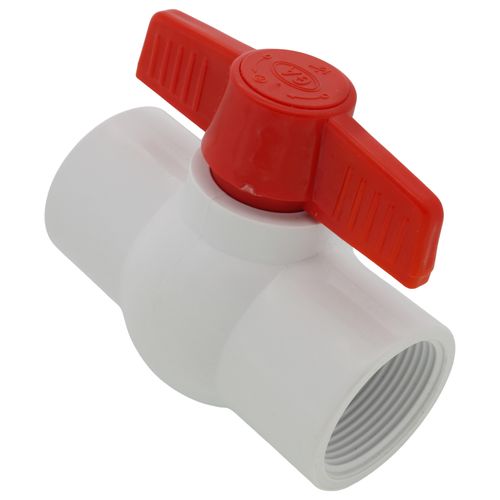 Main product image of 1-1/4" 770N Economy PVC Ball Valve - Threaded Ends