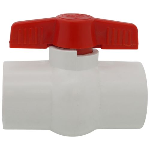 Main product image of 1-1/2" 770N SCH 40 Economy PVC Ball Valve - Threaded Ends