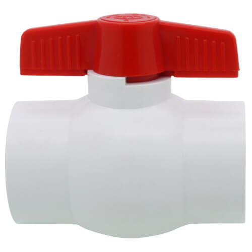 Main product image of 2" 770N SCH 40 Economy PVC Ball Valve - Threaded Ends