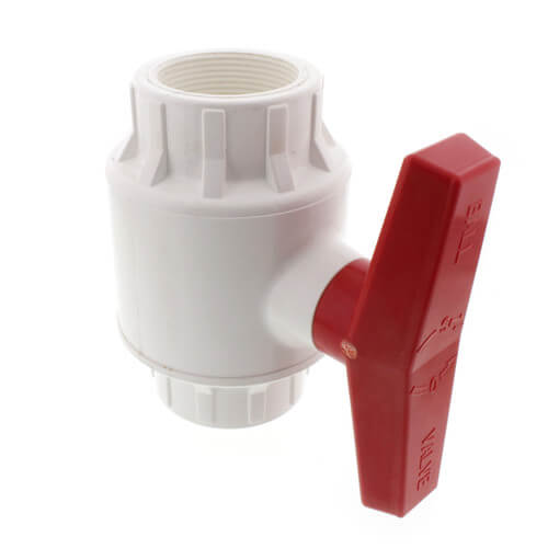 Main product image of 2-1/2" 770 SCH 40 PVC Ball Valve - Threaded Ends