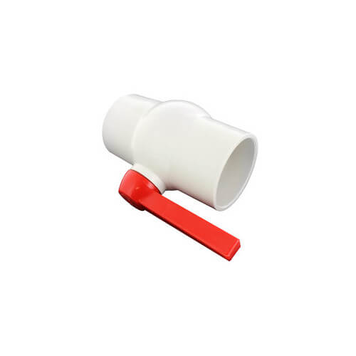 Main product image of 2-1/2" 770N SCH 40 Economy PVC Ball Valve - Threaded Ends