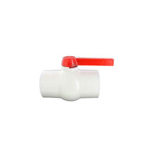 Main product image of 2-1/2" 770N SCH 40 Economy PVC Ball Valve - Threaded Ends