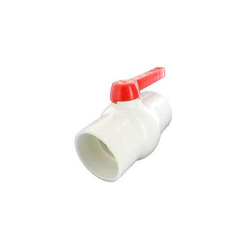 Main product image of 2-1/2" 770N SCH 40 Economy PVC Ball Valve - Threaded Ends