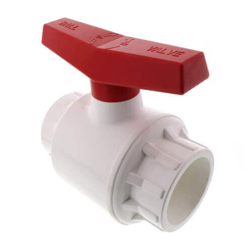 Main product image of 4" 770 SCH 40 PVC Ball Valve - Threaded Ends