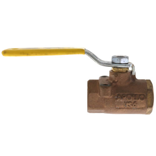 Main product image of 1/2" Bronze Full Port Threaded Ball Valve w/ Stainless Steel Ball & Stem