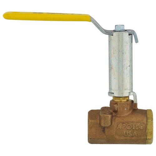 Main product image of 1/2" FNPT Full Port 2-Piece Ball Valve w/ Mounting Pad, Stainless Steel Ball & 2-1/4" Stem