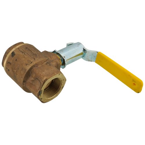 Main product image of 1-1/4" FNPT Full Port 2-Piece Ball Valve w/ Mounting Pad, Stainless Steel Ball & 2-1/4" Stem