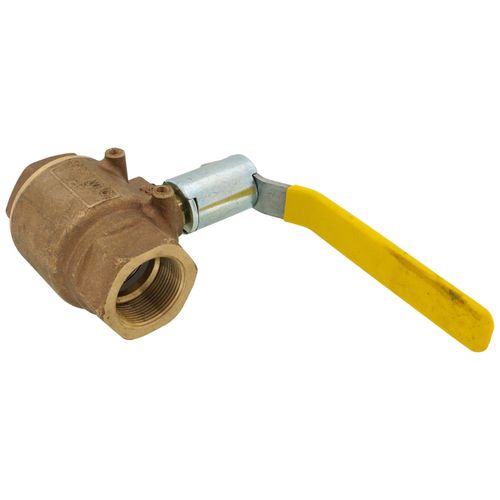 Main product image of 1-1/2" FNPT Full Port 2-Piece Ball Valve w/ Mounting Pad, Stainless Steel Ball & 2-1/4" Stem
