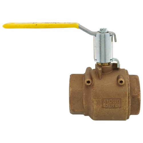Main product image of 2" FNPT Full Port 2-Piece Ball Valve w/ Mounting Pad, Stainless Steel Ball & 2-1/4" Stem