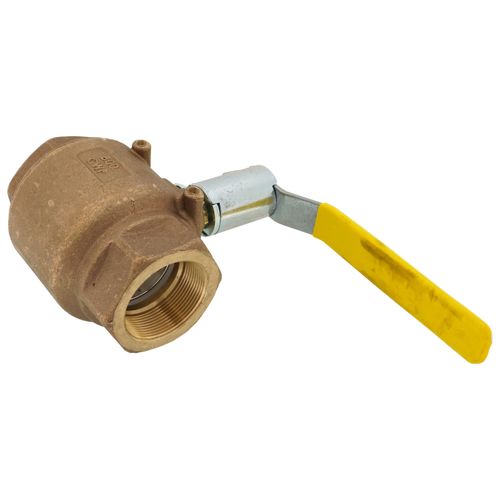 Main product image of 2" FNPT Full Port 2-Piece Ball Valve w/ Mounting Pad, Stainless Steel Ball & 2-1/4" Stem