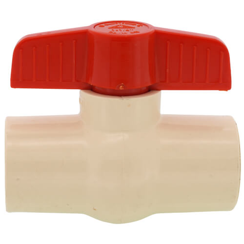 Main product image of 1-1/4" 771 CPVC Ball Valve - Solvent Ends