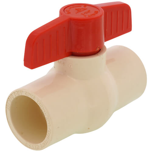 Main product image of 1-1/4" 771 CPVC Ball Valve - Solvent Ends