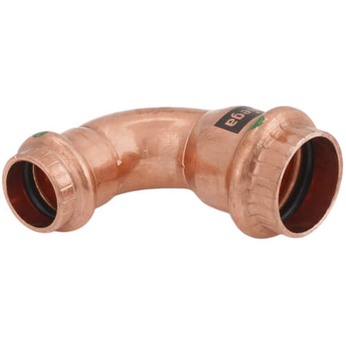Main product image of 3/4" x 1/2" ProPress Copper 90° Reducing Elbow