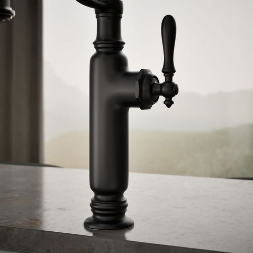 Main product image of Tournant Semi-Professional 1-Handle Pull Out Kitchen Faucet with Spray (Matte Black), K-77515-BL